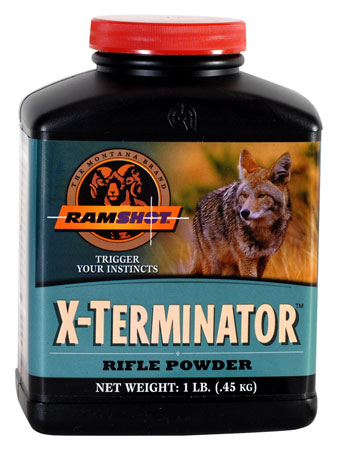 X TERMINATOR RIFLE POWDER 1LB