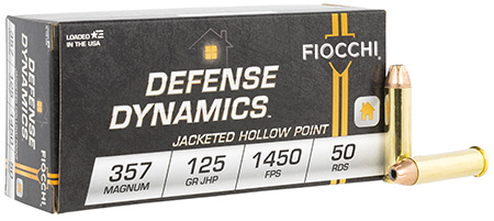 FIO 357 125GR DEFENSE JHP 50RD