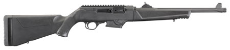 PC CARBINE 9MM BL/SYN 16" 17+1