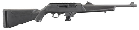 RUGER PC 9MM 16.12" 10RD BL FLT