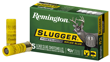 REMINGTON SLUGGER RIFLED HV AMO SLUG 20 2-3/4 1/2OZ  5RD (50 BOX CASE) 28608