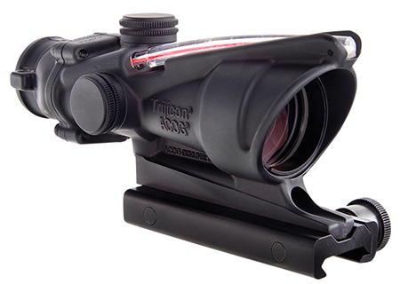 TRIJICON ACOG 4X32 W RED CHEV FLTTP