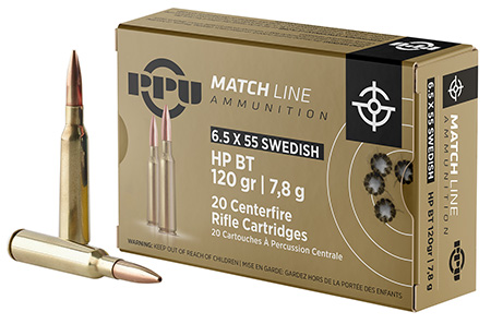 PRIVI 6.5X55 SWEDISH MATCH HPBT 120GR 20 RDS