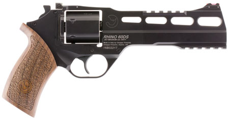 Chiappa Firearms 340221 Rhino 60DS Small Frame 357 Mag 6 Shot, 6" Black An-img-1