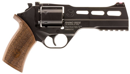 RHINO .357MAG REVOLVER 50 SAR BLK 5IN BBL 3MOON CLIPS 6RND