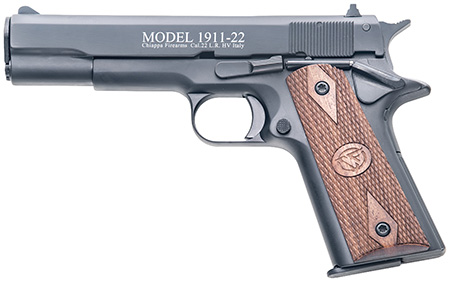 1911 Pistol 22LR 5" BBL Blk,Wood Gp 2/10