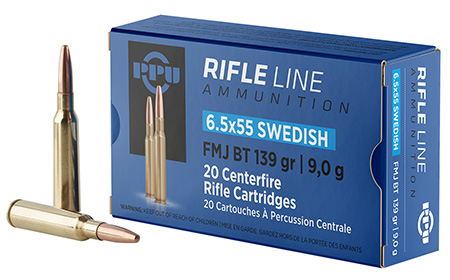 PPU PP6SWF      6.5X55SWD   139 FMJ          20/10