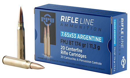 PPU 7.65X53 ARGENTINE MAUSER