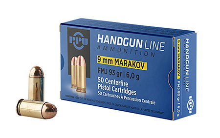 PRIVI 9X18 MAKAROV FMJ 93GR 50 RDS