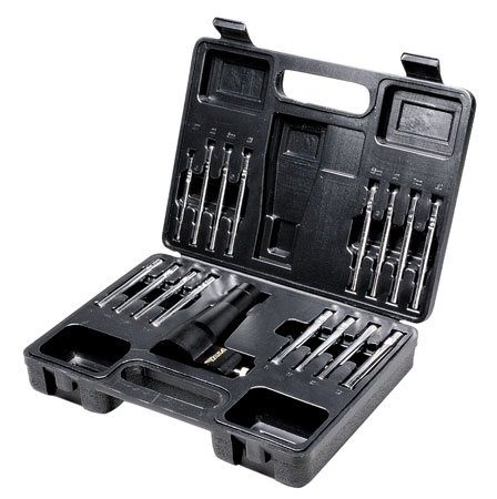 BSA BORESIGHTER W/15 ARBORS AND HARD CASE