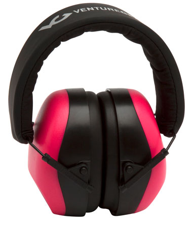 Pyramex Pink - NRR 26 db Low Profile Hearing Protector - VG Clamshell