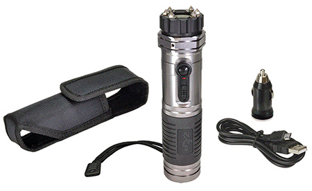 PSPI ZAPL           ZAP STUN GUN W/LGT/CHR 1M BK