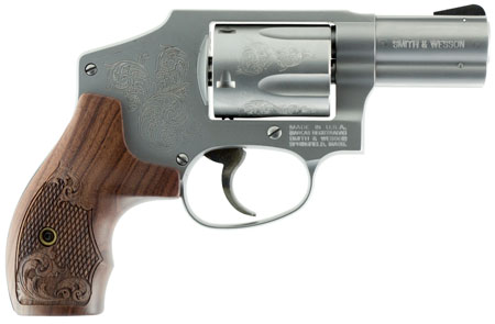 640 357Mag 2 1/8" S Engraved/Case