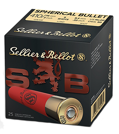 S&B 410 3" 00 BUCKSHOT 5PEL 25/500