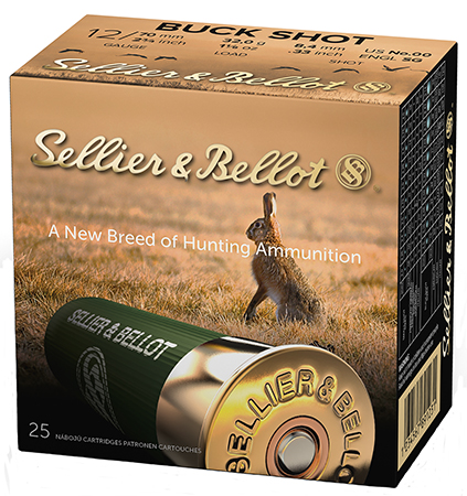 12 GAUGE 2-3/4'' 1-1/8OZ #00 AMMO