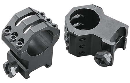 WEAVER RINGS TACTICAL 1 6 HOLE 2X-HIGH MATTE