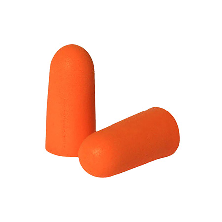FOAM EARPLUGS/ JAR 25 PAIR UNCORDED NRR32