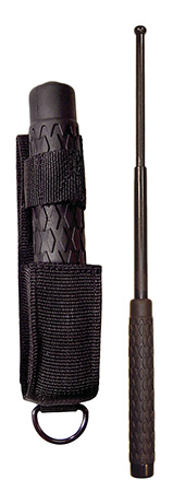 PS EXP BATON 21" RUBBER HANDLE BLK