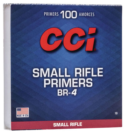 CCI BENCHREST/SPECIALTY BR4 SMALL RIFLE PRIMER 1000CT