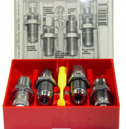 LEE 380 Auto Deluxe Carbide 4-Die Micrometer Set