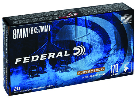 FED POWER-SHOK 8MMMAU 170GR SP 20/10