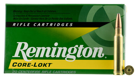 REMINGTON 338 WIN MAG 250GR CORE-LOKT PSP AMMO 20RD