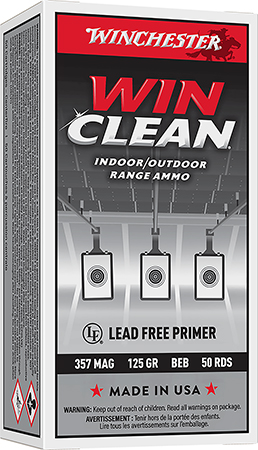 WIN WINCLEAN 357MAG 125GR JFP 50/10