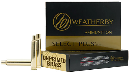 Weatherby BRASS257 Unprimed Cases 257 Wthby Mag Rifle Brass/ 20 Per Box-img-1