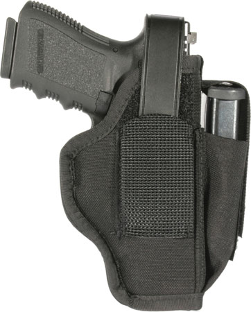 AMBI HOLSTER W/MAG POUCH 3.25-3.75" MED & LRG AUTO
