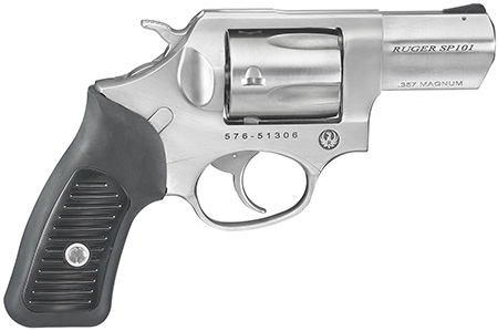 RUGER SP101 357MAG 2.25" STN 5RD HMR