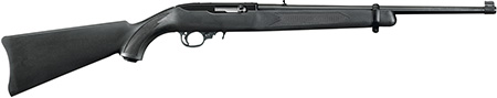 RUG 10/22 CARBINE 22LR 18.5 BLUED BLK SYN 10RD