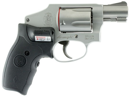 SMITH & WESSON 642CT AIRWEIGHT CRMSN TRC GRP 38SPL 1.875" 5RD DAO