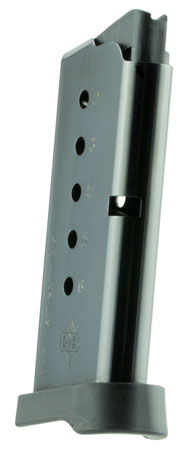 DB9 6 ROUND STANDARD MAGAZINE WITH FLAT BOTTOM PLATE & MAGBOX