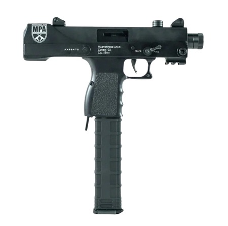 Defender 9MM 4.5" threaded barrel 30rd. Black