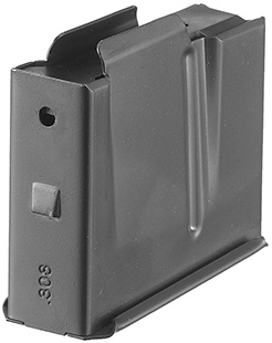 RUGER MAGAZINE GUNSITE SCOUT RIFLE 5/RND BLACK OXIDE STEEL 308WIN