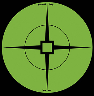 B/C TARGET SPOTS GREEN 10-6"