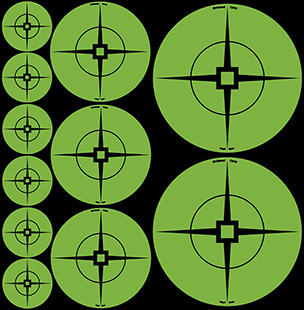 B/C TARGET SPOTS GREEN ASSORTMENT