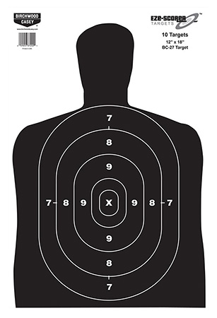 B/C EZE-SCORER BC-27 TGT 100-12X18