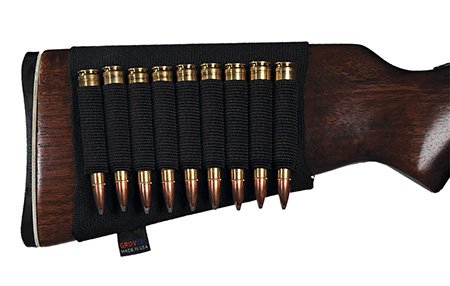 GT BUTTSTOCK CARTRIDGE HOLDER RIFLE OPEN STYLE