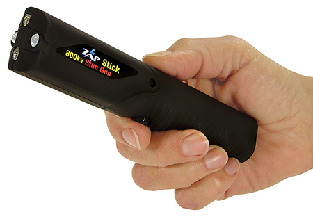 PS ZAP STUN STICK/LIGHT 800 000 BLK