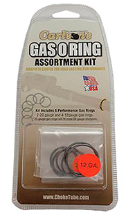 Carlsons Choke Tubes 00066 Gas O-Ring Assortment Kit 12 Gauge 20 Rubber/G-img-1