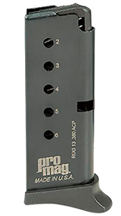 PROMAG RUGER LCP 380ACP 6RD BL