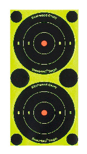 BIRCHWOOD CASEY SHOOT-N-C 3" BULL'S-EYE TARGET - 240-PK