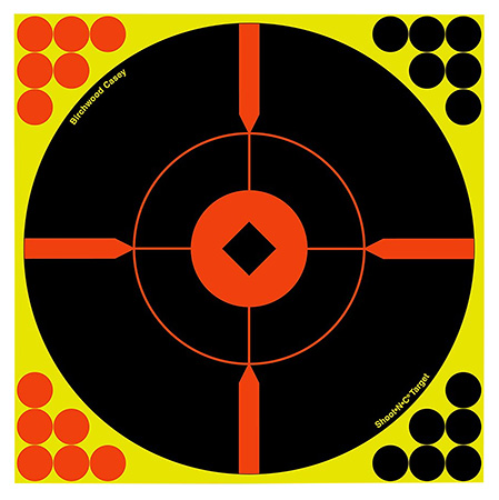 Shoot-N-C 12" Crosshair Bullseye Tgt 5PK