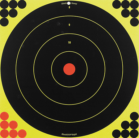 Shoot-N-C 17.25" Bullseye Trgt 5pk