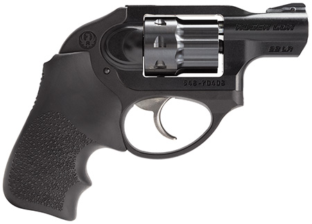 RUGER LCR 22LR 1.875" BLK 8RD