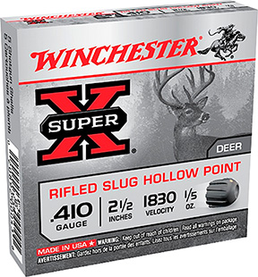 WIN X41RS5VP   SUPER-X VP  410 2.5 SLUG 1/5  15/10