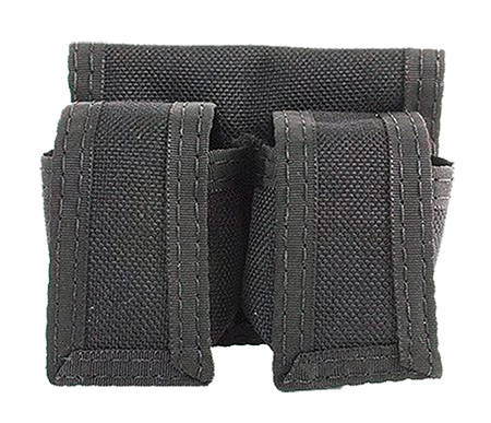 HKS DOUBLE POUCH BLACK CORDURA