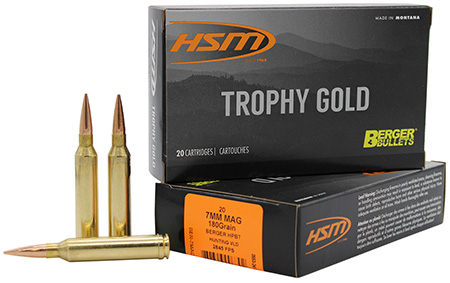 HSM BERGER 7MM PRC 175GR ELITE HUNTER 20/20