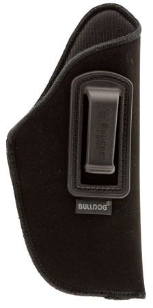 BULLDOG DELUXE INSIDE THE PANTS HOLSTER W POLY CLIP FITS MOST STAND AUTO W 2-4 IN BBLS ( 12 PER CASE